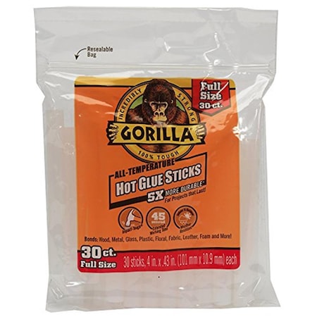 Gorilla Glue 4 in. Full Hot Glue Sticks GO600724